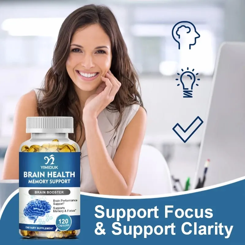 Pure Brain Health Supplement with Phosphatidylserine for Concentration Memory Clarity & Focus Boosts Learning & Sharp Mind — image 6