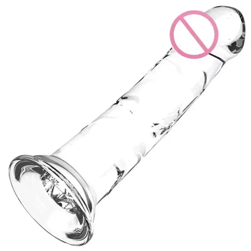Realistico piccolo dildo in gelatina di silicone per donne con ventosa compatibile con strapon plug anale giocattolo del sesso per adulti per donne — image 1