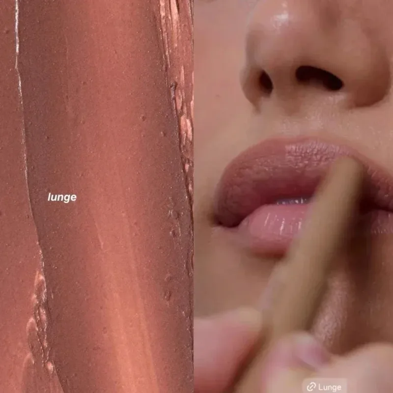 Pen Bentuk Bibir Peptida Pelapik Bibir Pelembap Bibir Blam Tahan Lama Pensil Pensil Gincu Rouge Beg Penyimpanan Makeup — image 10