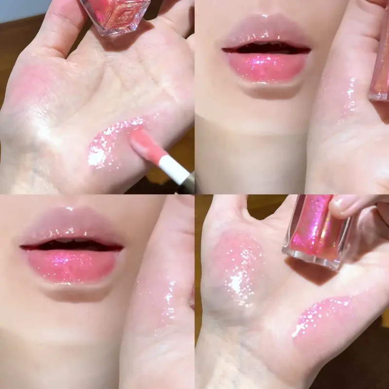 Herorange Star Shine Glitter Lip Gloss Shimmer Fine Glitter Long Lasting Moisturizing Non Sticky Glossy Lip Makeup — image 11