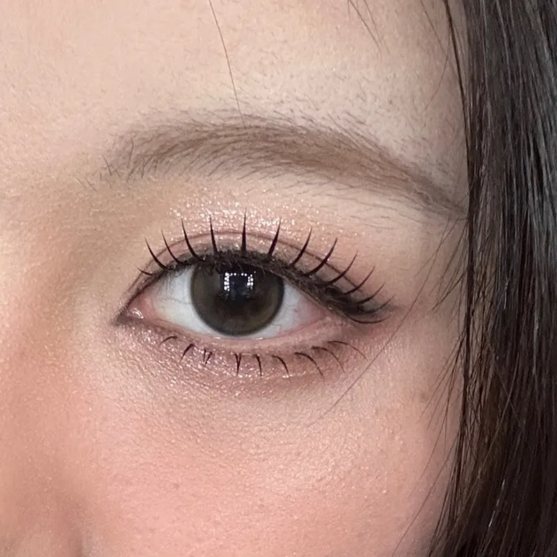 U-shaped False Eyelashes K-Pop Idol Lashes Zhang Yuanying Inspired Comic Eye Lashes Natural Wispy Lash Extension — image 7