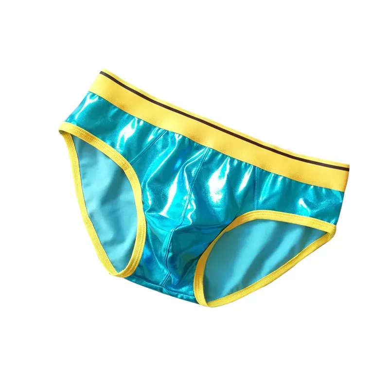 ชุดชั้นในเซ็กซี่ชายสิทธิบัตรหนัง Shinning กางเกง Jockstrap ยืด Sissy POUCH ชุดชั้นในชายแฟชั่น Comforty — image 7