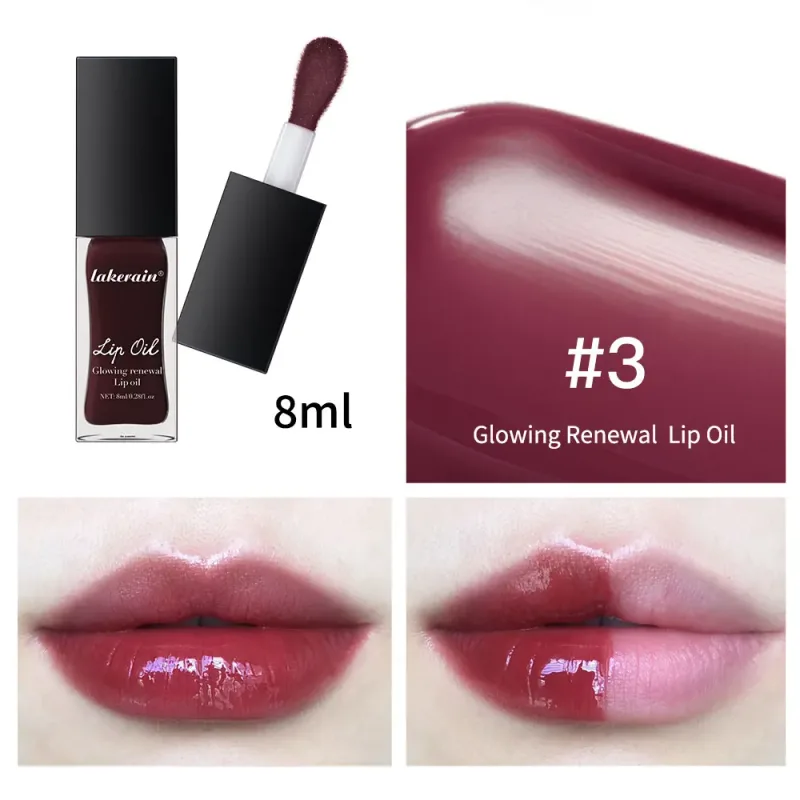 Lipgloss Mirror Lip Glaze Jelly Pout Lip Tint Long Lasting Moisturizing Shine Lipgloss Lip Makeup — image 6