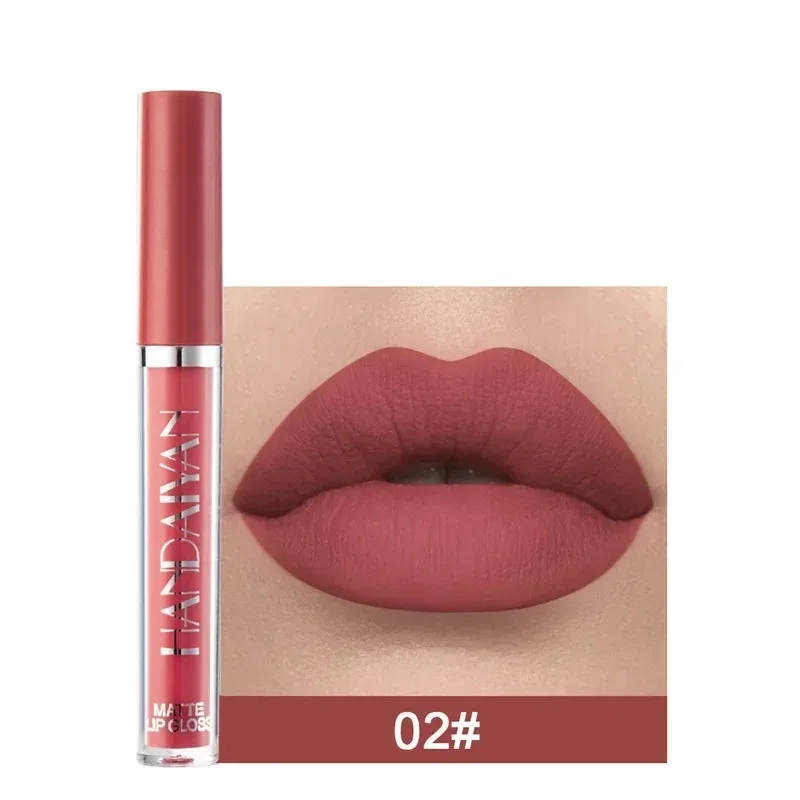 Combination Lipstick Set Makeup for Women Waterproof Long Lasting Cosmetics Matte Velvet Nude Color Lipstick Makeup Gift Box — image 14