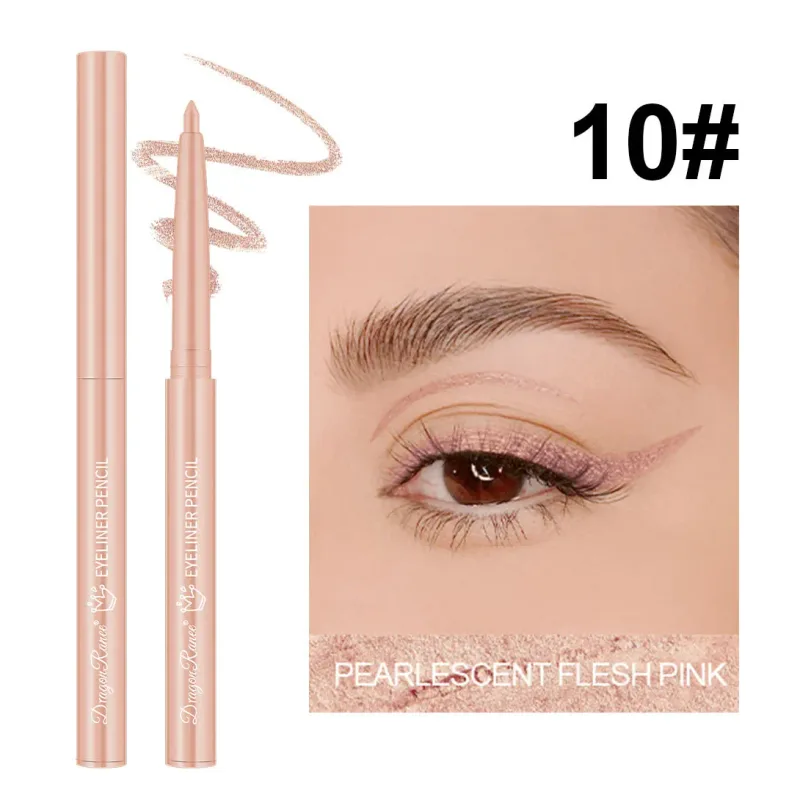 กันน้ำสีดำสีน้ำตาลอายไลเนอร์เจลดินสอ Matte Smooth Quick แห้งสวมใส่ง่าย Pearlescent อายแชโดว์ Eye Liner ปากกาแต่งหน้าสำหรับดวงตา — image 15