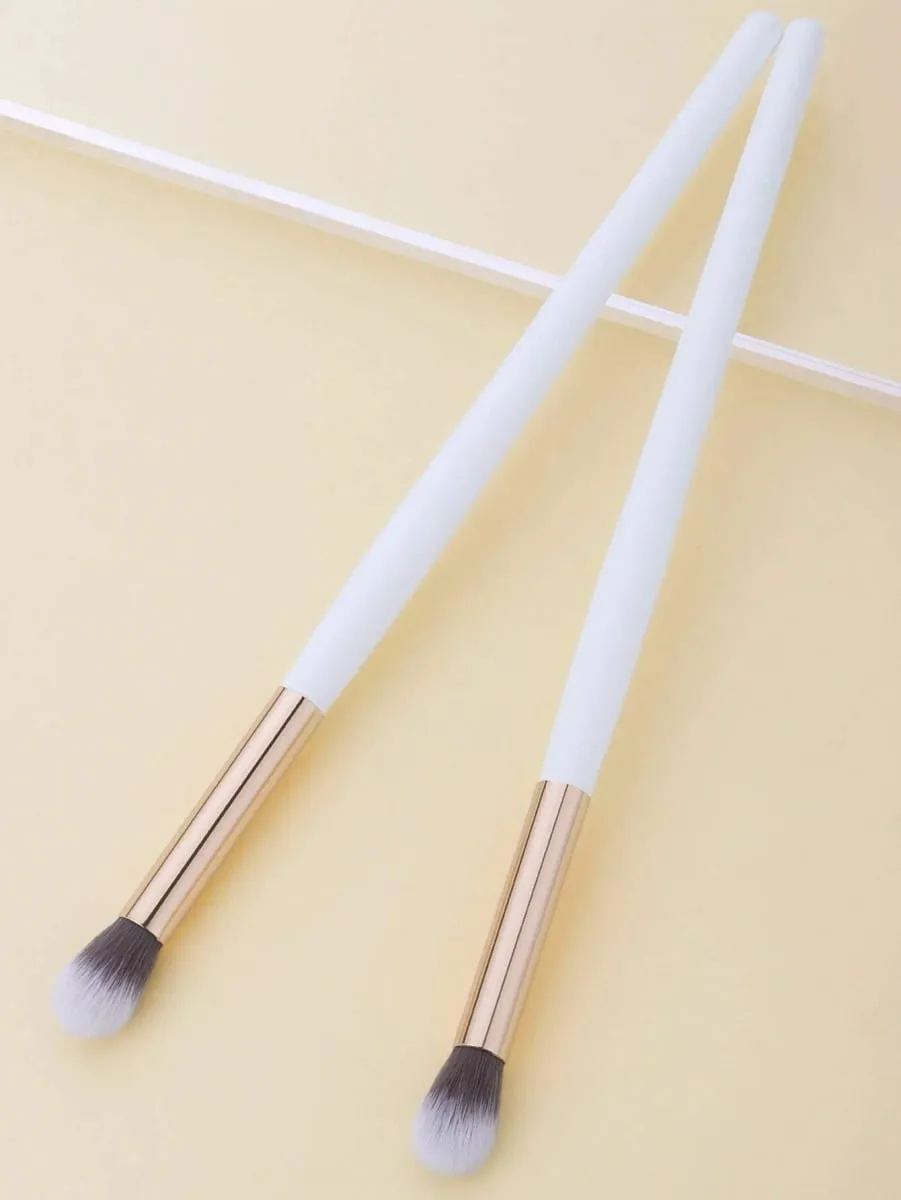 2ks Platinum Eye Socket Details Blending Makeup Brushs Black Friday