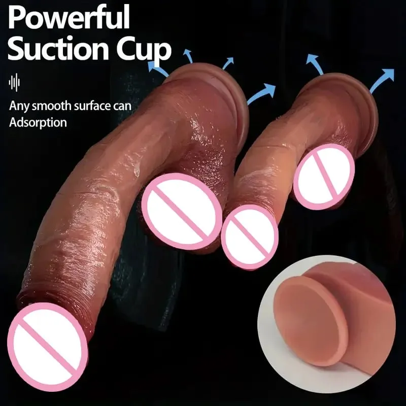 Huge Realistic Dildo Silicone Penis XXL Big Dick Suction Cup Dildos For Women Giant Anal Cock Sex Toys For Women Adult Supplies — image 3