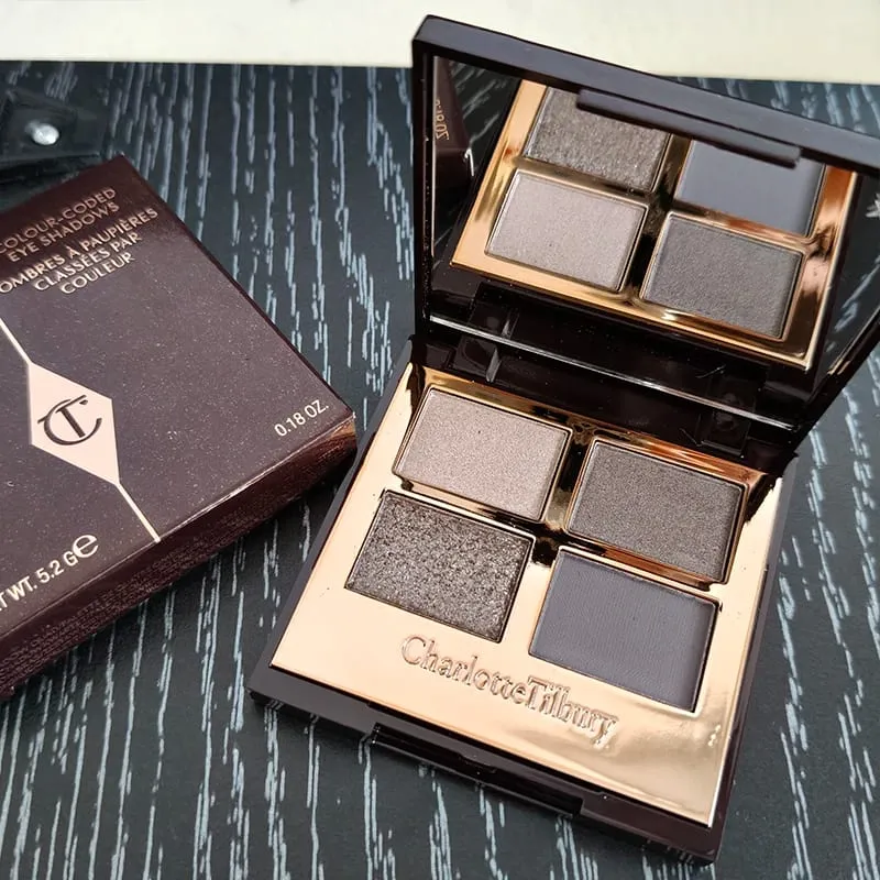 CT สี่สีอายแชโดว์ Palette Matte Glitter อายแชโดว์เงา Eye แต่งหน้าหมอน Talk Easy To Color Natural Foundation เครื่องสำอาง — image 13