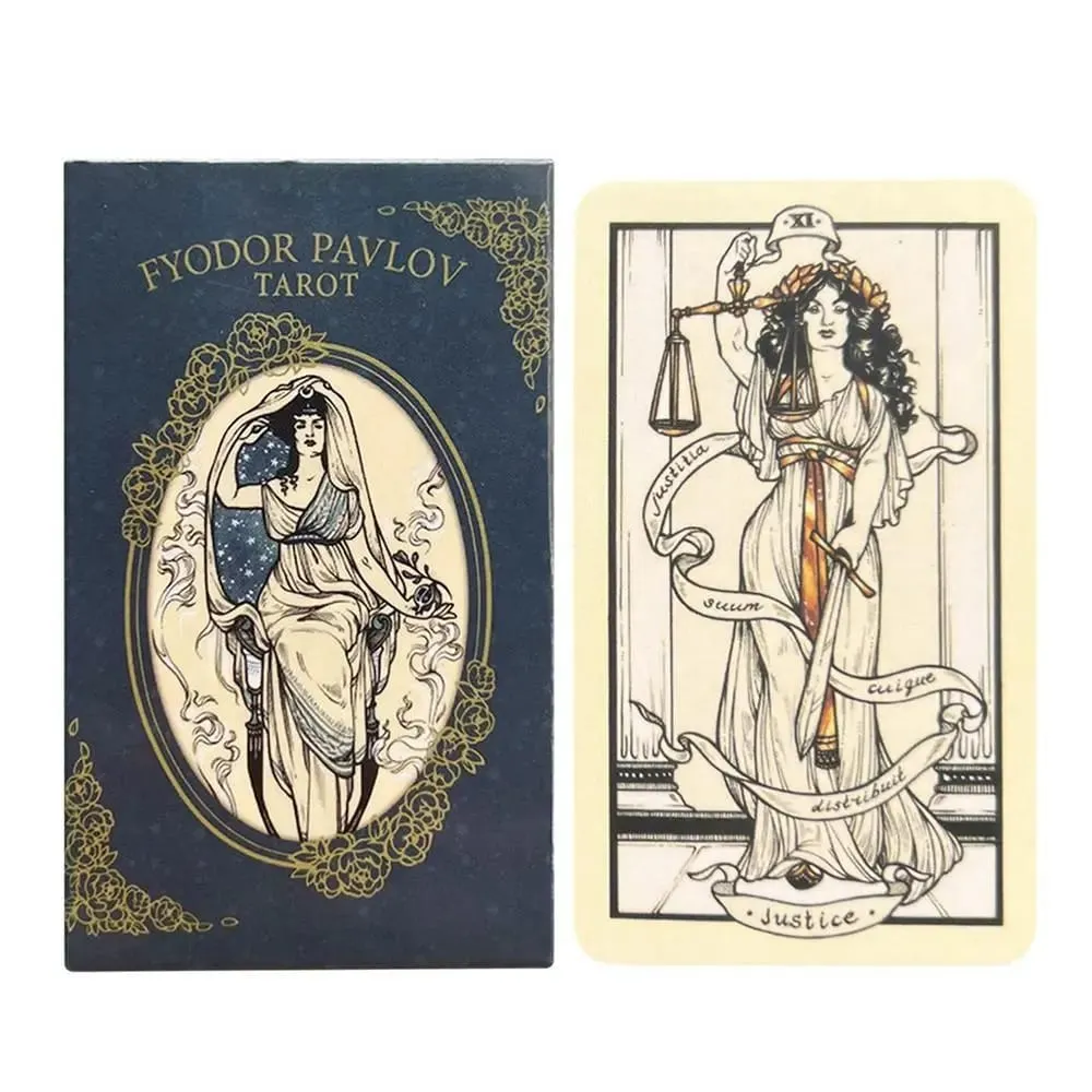 Fyodor Pavlov Tarot Cards Divination Deck English Versions Edition Oracle Board Playing Table Games For Party — image 1