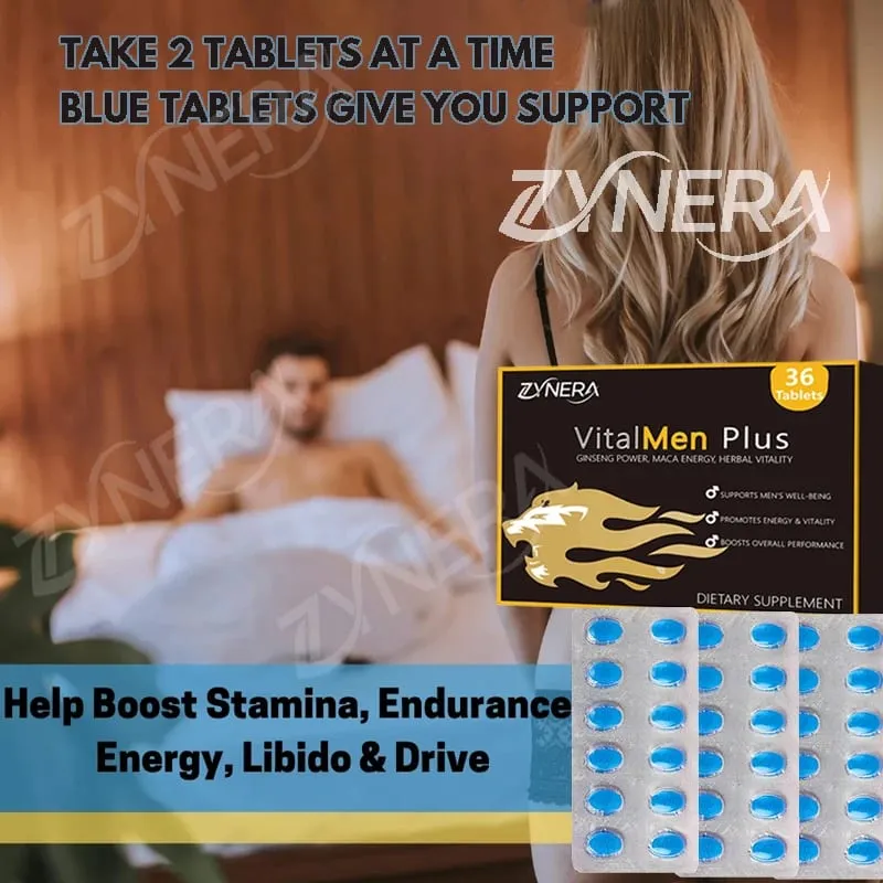 Natural Ashwagandha Man Power Tablets Male Enhancing Supplement Support Energy Strength Stamina Performance Ginseng Pills — image 1