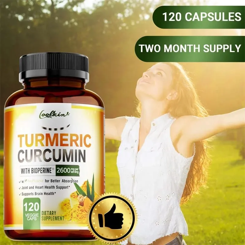 Curcumine de curcuma – Soulage les douleurs articulaires, favorise la croissance osseuse, soutient l'inflammation des articulations, antioxydant et santé digestive. — image 6