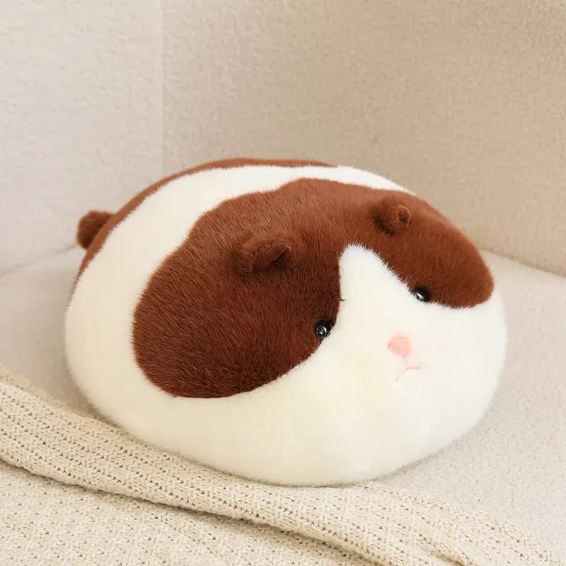 Oreiller en peluche Animal pelucheux de 40cm, Hamster, lapin, vache, cochon, décompression, coussin de canapé, accessoire de photographie, cadeau de vacances — image 8