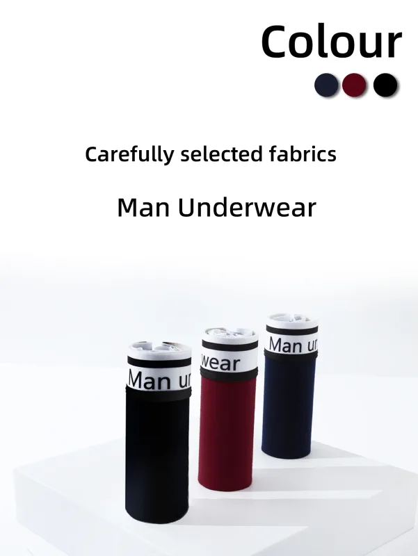 1/4 adet erkek iç çamaşırı boksörler pamuk külot nefes düz Boxershorts erkek orta bel külot Trend erkek şort Homme şort — image 10