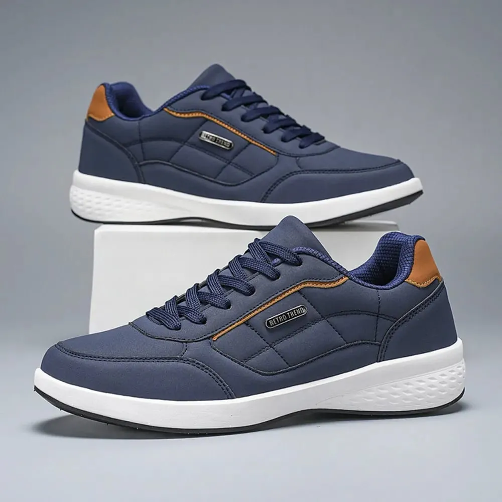 Neue Atmungsaktive Leder Männer Schuhe Leichte Bequeme Männer Turnschuhe Fashions Lace Up Casual Schuhe Flache Schuhe Zapatillas Hombre — image 8