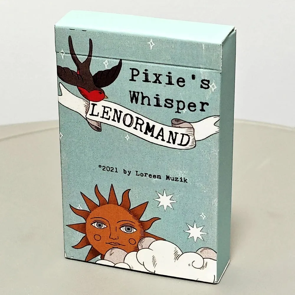 การ์ด Lenormand 36 ใบ 9*6 ซม. เสียงกระซิบของ Pixie Lenormand — image 3