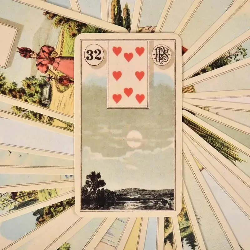 Alat Ramalan Tarot Grand Tableau Lenormand Kartu Oracle 36 Buah Kartu Tarot Pesta Papan Permainan Kartu Peramal Tarot — image 5