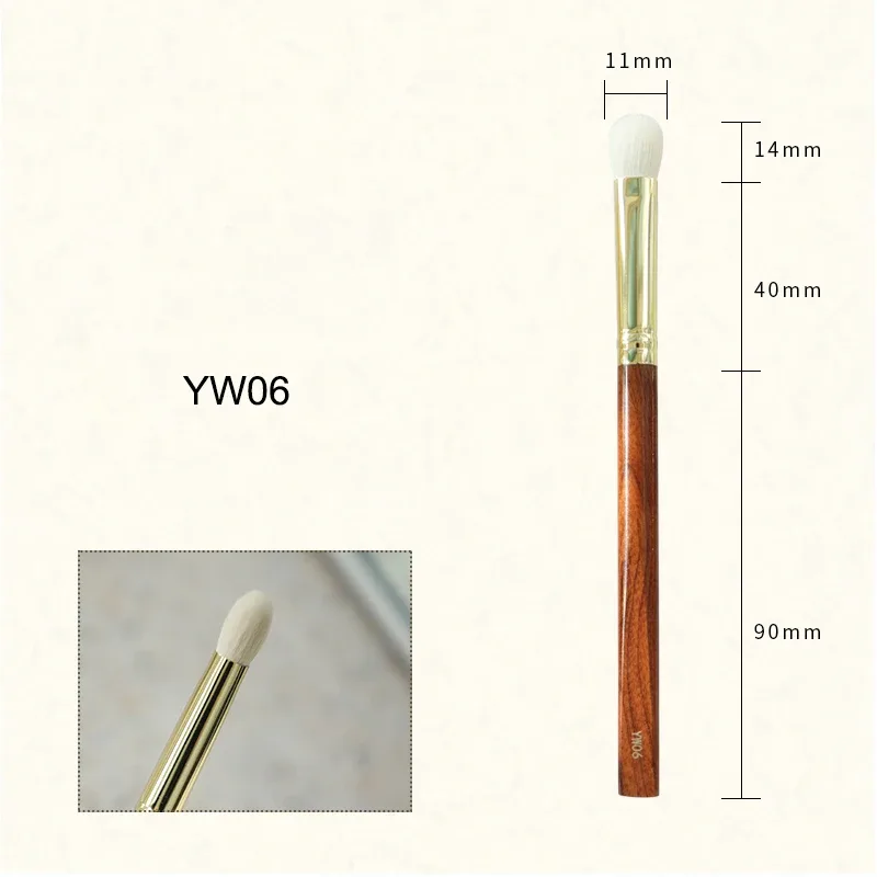 Professional Handmade Make Up Brush 1PC Eyes Shadow Blending Brush Saibikoho Goat Hair African Rosewood Handle Makeup Brushes