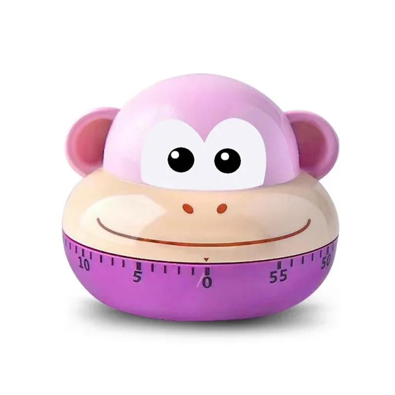 Mechanischer Küchentimer mit Cartoon-Tiermuster, Kochalarm, Countdown-Timer — image 12