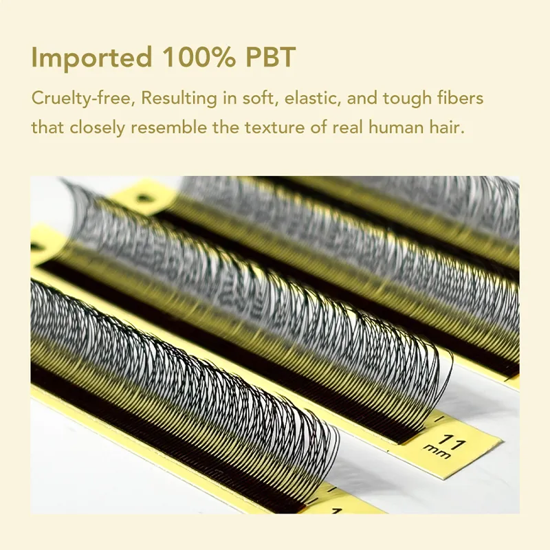 Extension de cils 2D Y à pointe unique, faux-cils en vison plus denses et plus doux, éventails préfabriqués en forme de Y pour outils de maquillage — image 4