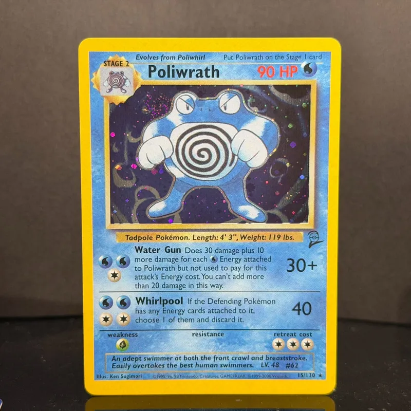 Poket 2000 Set Pangkalan 2 OG Nostalgia Koleksi Hitmonchan Scyther Clefable Pidgeot Mewtwo Proksi Holo Tradisional — image 20