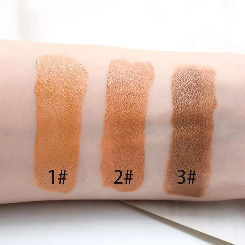 Micolor Fit Me 2 IN 1 Poreless Powder & Liquid Foundation Full Coverage Liquid Concealer Scars Dark Circles Acne Cosmetic Set — image 3