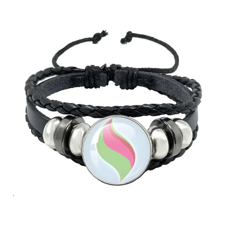 Llavero Pokémon Mega Stone, periférico de animé, creatividad, moda exquisita, hebilla de cuerda de cuero negro, tendencia — image 17
