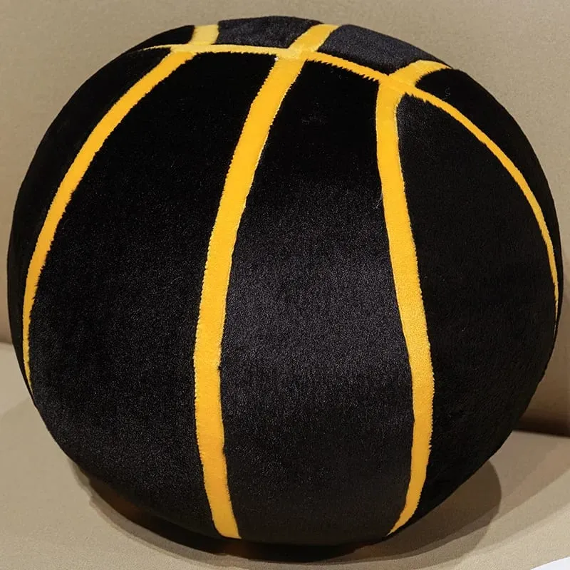 Simulasi Plushie Bola Keranjang Bantal Baling Bola Keranjang Isi Hiasan Bilik Tidur Montok Mesra Kulit Hadiah Percutian Untuk Lelaki Dan Perempuan — image 11