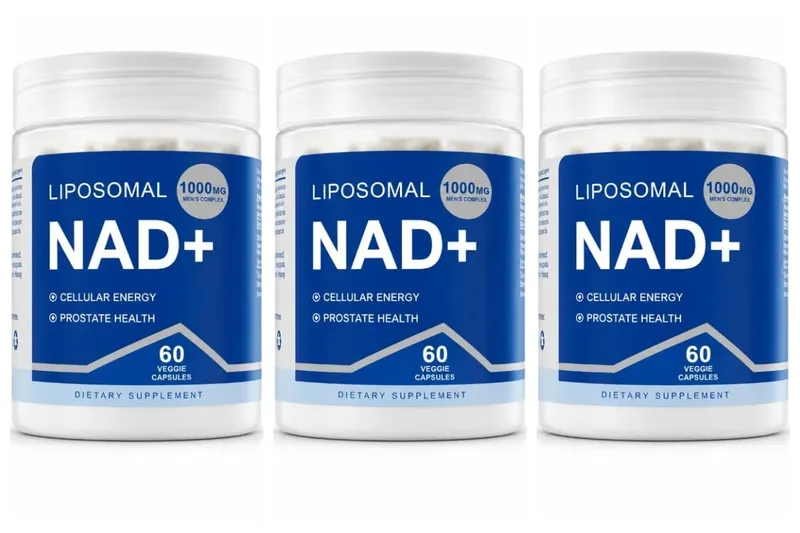 NAD+ Men's Complex Capsules Cellular Energy Support Resveratrol Maca Prostate Health and Urinary Comfort Support 60 Capsules — image 9