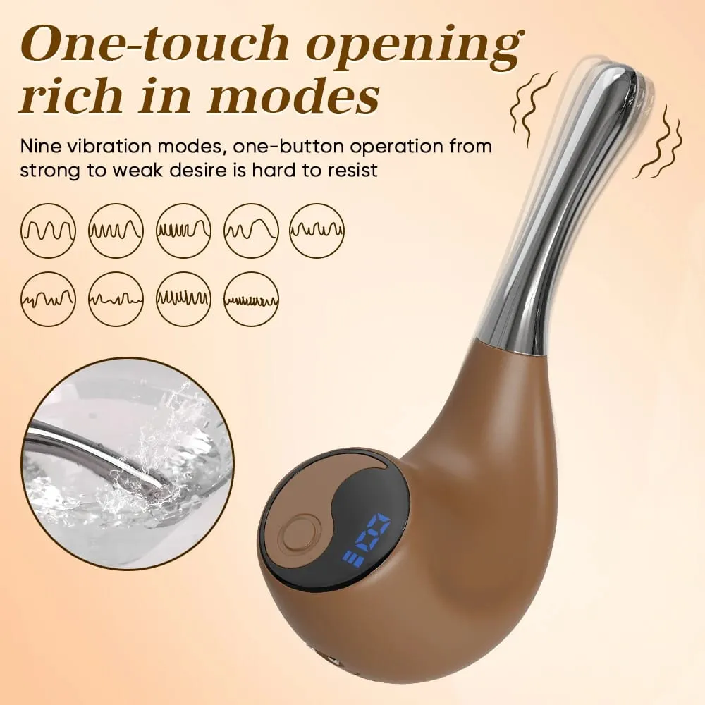 Vibratore Coppia femminile Climax Pen Orgasmo veloce Tettarelle da biberon Stimolatore del clitoride Penetrazione Vibratore della vagina Sexmachine Adulti Giocattoli del sesso — image 2