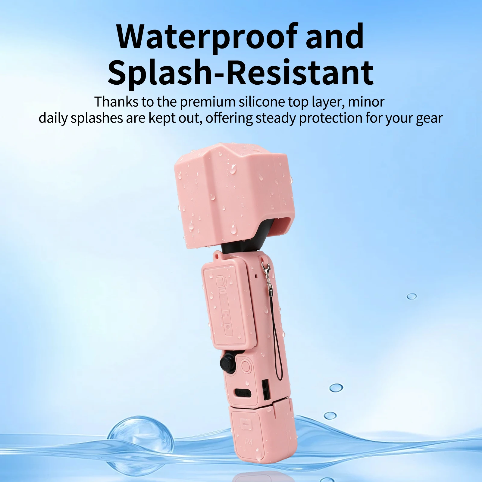 Silicone Protective Case for DJI Osmo Pocket 4P Comprehensive Protection Silicone Cover for DJI Pocket 4Pro Camera Accessories — image 5