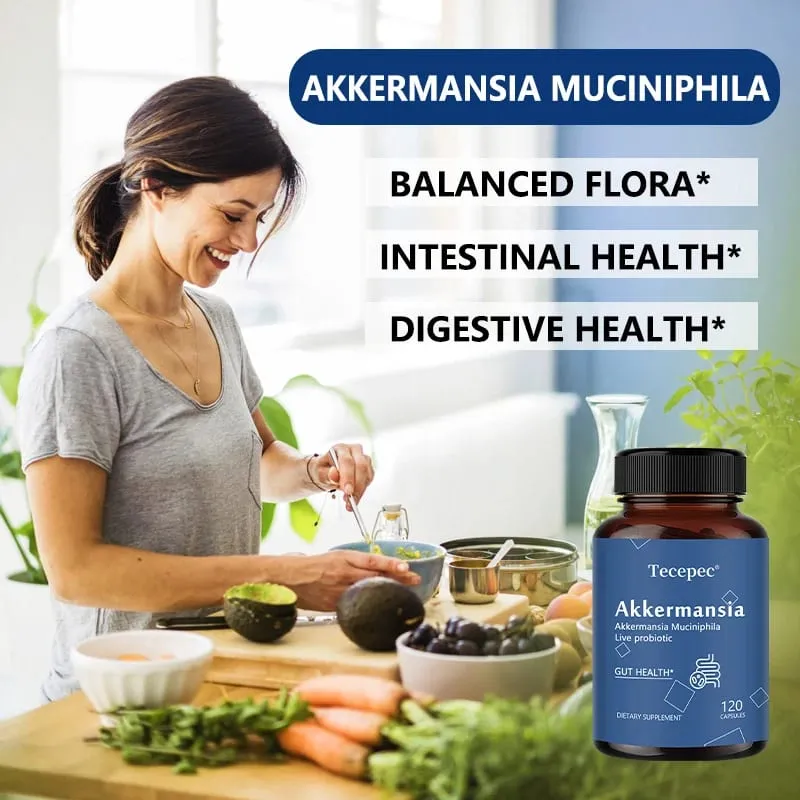 Integratore di supporto per la salute dell'intestino probiotico Akkermansia | Contiene Akkermansia Muciniphila – Migliora l'assorbimento dei nutrienti — image 4