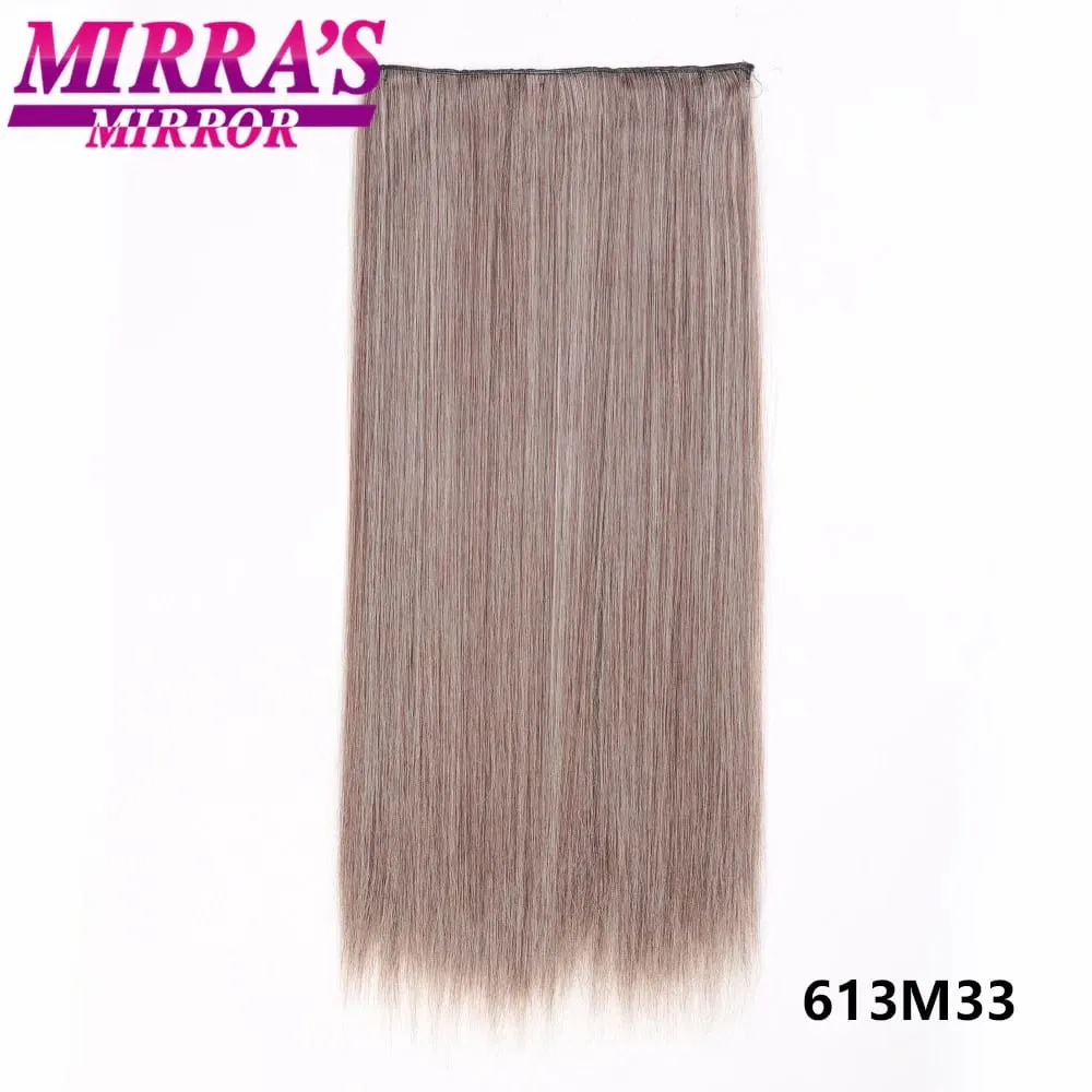 Clip In Hair Extensions With Clips Hairpieces Synthetic Extension False/Fake Hair Blonde Eunice Hair Long Hair Pieces Red Pink — image 98