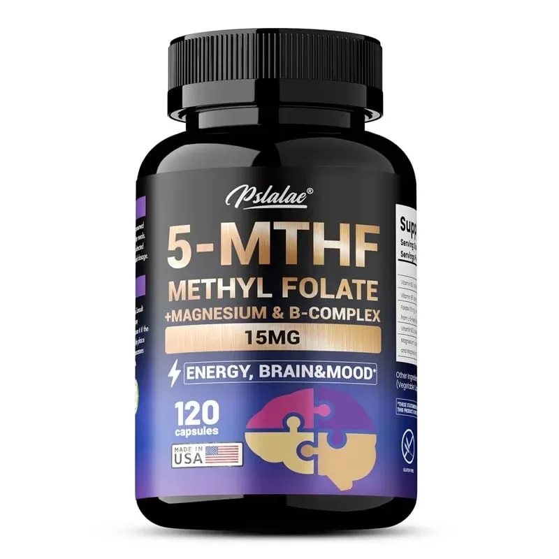 Doplněk methylfolátu 5-MTHF – zlepšuje zaměření paměti a jasnost, posiluje kognitivní funkce, podporuje energii mozku a náladu — image 8