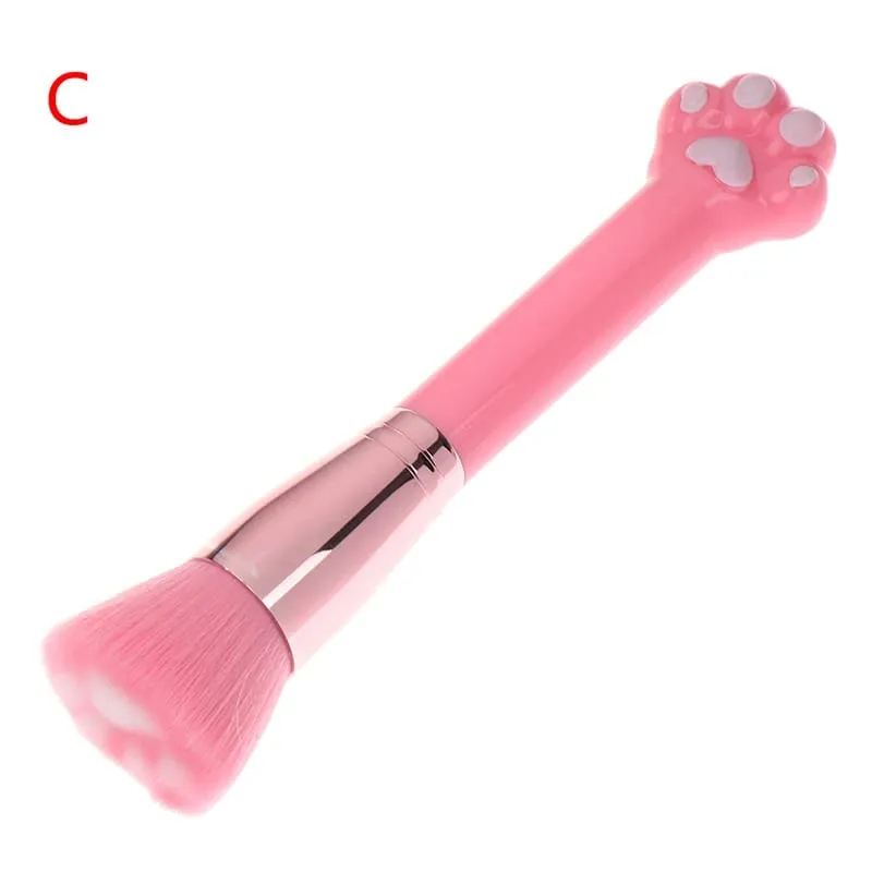 1Pc Cat Claw Girl Pennello per trucco Ombretto Pennelli per polvere multiuso Cosmetici portatili Pennello per fondotinta Strumenti per il trucco — image 9