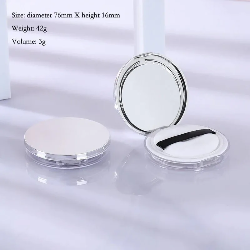 10 ชิ้น Combo ขายราคาสำหรับ Super Ultra-thin 5g แต่งหน้าบรรจุภัณฑ์ Loose Powder Setting Powder พร้อมพัฟ