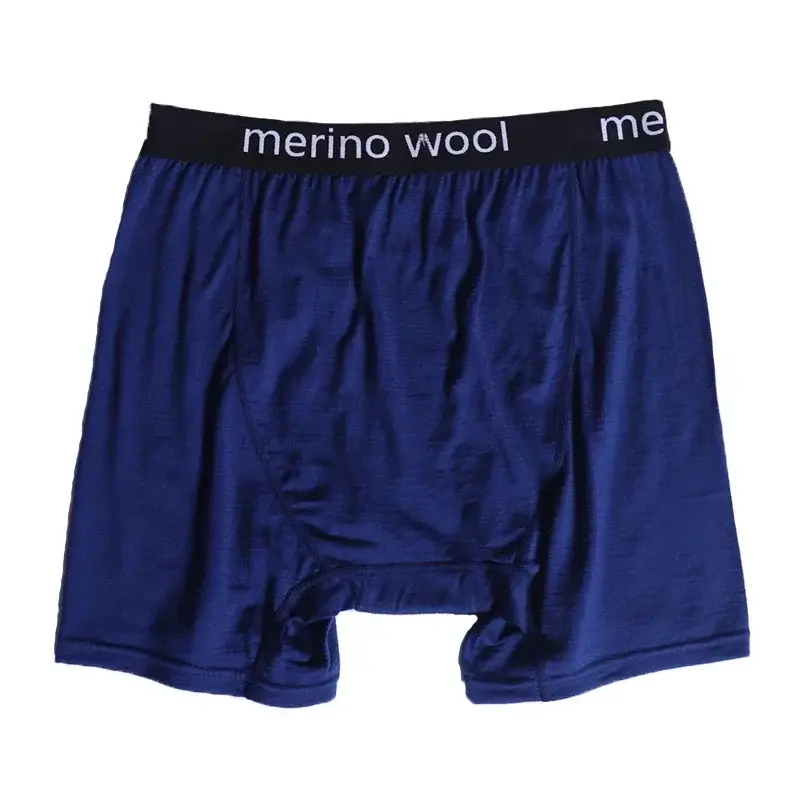 Men's 100% Merino Wool Boxer Briefs Men Merino Wool Underwear Base Layer Moisture Wicking Breathable Sports Hiking Underpants — image 6