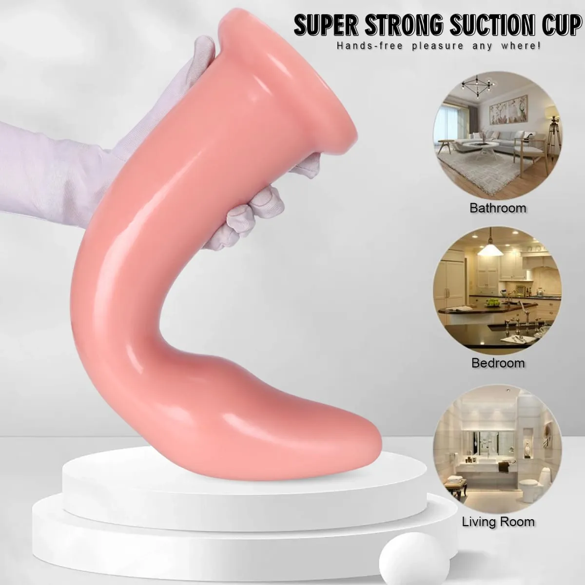 4 Sizes Long Anal Plug Big Anal Dialator Dildo Huge Long Large XL Anal Plug Training Expansion Butt Plug Sex Toys for Women Gay — image 5