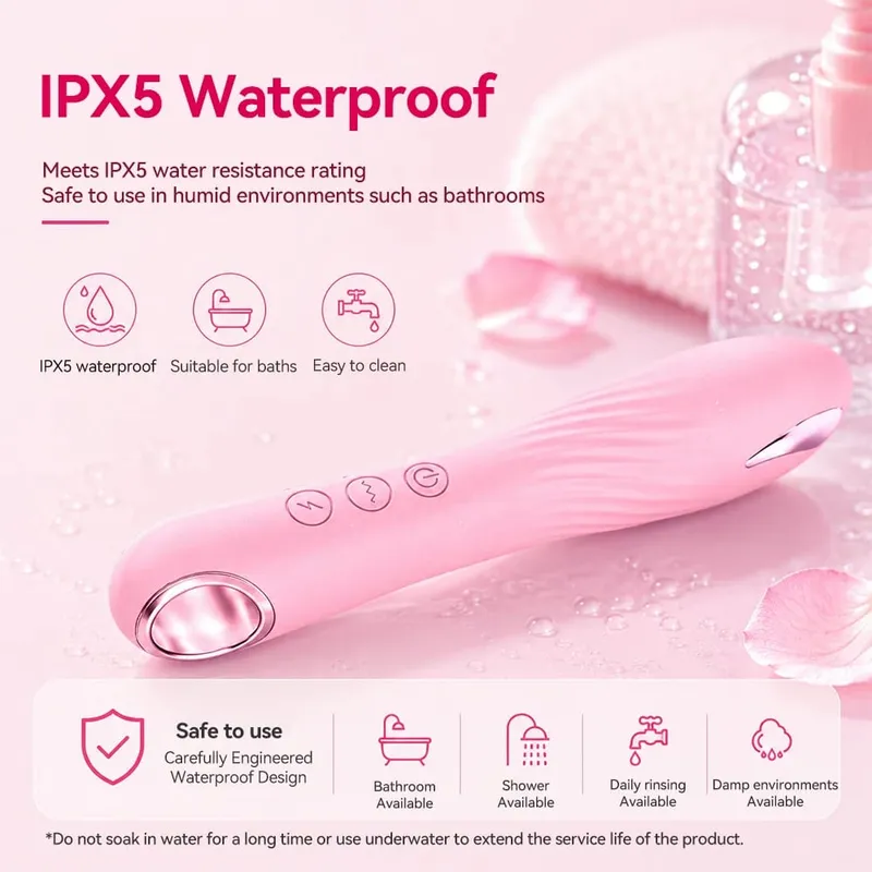 16 modalità vibratore a impulsi elettrici per le donne stimolatore del clitoride del punto G massaggio vaginale vibratore vibratore giocattolo adulto del sesso silenzioso — image 2
