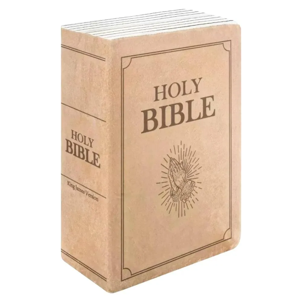 Realistic Looking Bible Pillow Plush Toy Home Decor Bible Throw Pillow 33*22cm Cutest Bible Cushion Christmas Present — image 15