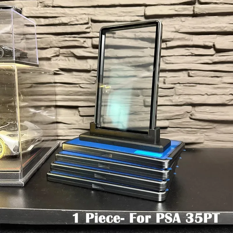 La carta collezionabile in lega di alluminio di colore sfumato multicolore protegge la custodia in metallo del supporto per la carta classificata CGC 35PT PSA — image 23