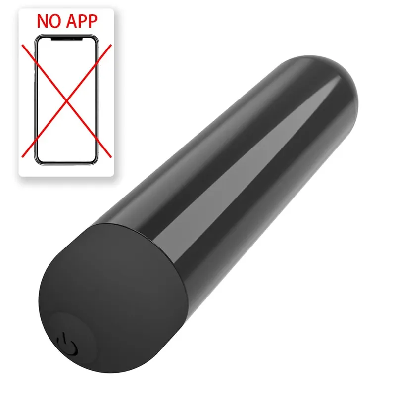 Výkonná aplikace Bullet Vibrator APP Bluetooth Control Clitoral G bodová stimulační masážní masáž Mini Anální Pussy Stimulátor Sexuální hračka pro ženy