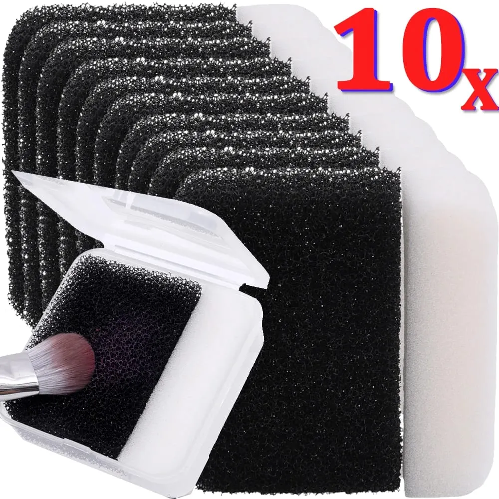 Neue Make-Up Pinsel Reinigung Box Schwamm Puff Reiniger Schnelle Reinigung Schwamm Pinsel Keine Schäden An Borsten Box Reinigung Reiniger Werkzeuge — image 1