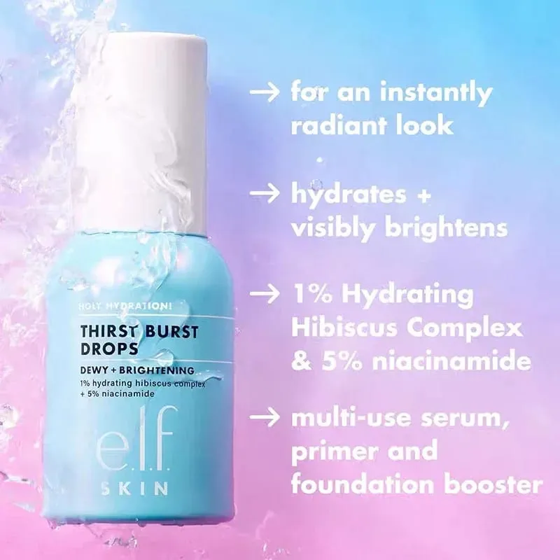Elf primer gel configuração spray hidratante de longa duração controle de óleo sweatproof poro suave pele fix efeito de maquiagem para diariamente e festa — image 5