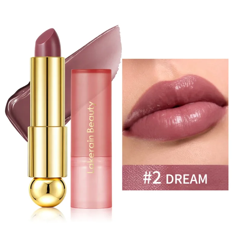 3‑in‑1 Solid Tinted Lip Oil Stick Glass Plump Glossy Finish Buildable Color Nourishing Apple Seed Oil Lip Care Makeup — image 9