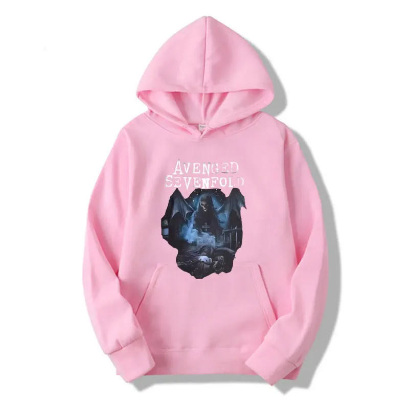 Avenged Sevenfold Recurring Nightmare Kapuzenpullover mit langen Ärmeln