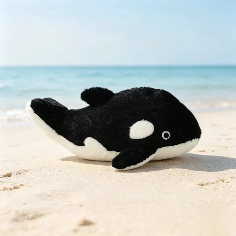 Neue kreative Ozean-Plüschtiere, Seeigel, Laternenfisch, Krabbe, Orca, Plüsch-Überwurfkissen, niedliche Meerestiere, dekorative Kissen für Sofa — image 7