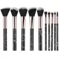 Professiona 10PCS 메이크업 브러쉬 세트 소프트 푹신한 아이 섀도우 파운데이션 블러쉬 파우더 블렌딩 화장품 풀 세트 여성 메이크업 도구 — image 10