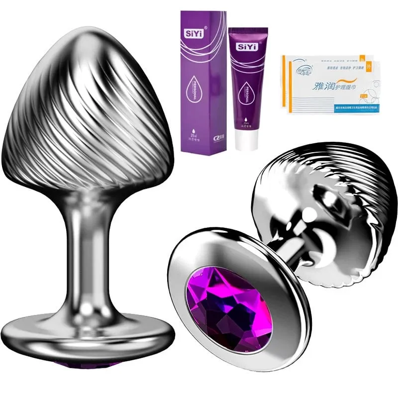 Gân Nấm Kim Loại Mông Cắm Sơ Khai Hậu Môn Cắm Tuyến Tiền Liệt Massage Dương Vật Giả Thủ Dâm Máy Kích Thích Đồ Chơi Tình Dục Người Lớn Cho Người Phụ Nữ — image 18