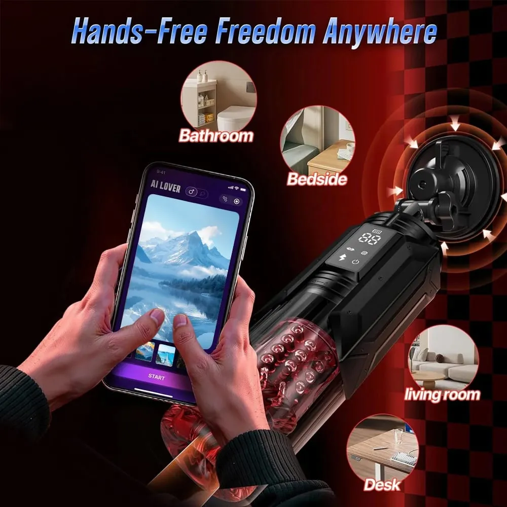 APP Control Automatische Männliche Masturbator Tasse Rotierenden Lecken Soting Masturbation Vagina Pusssy Blowjob Sex Spielzeug Für Männer — image 6