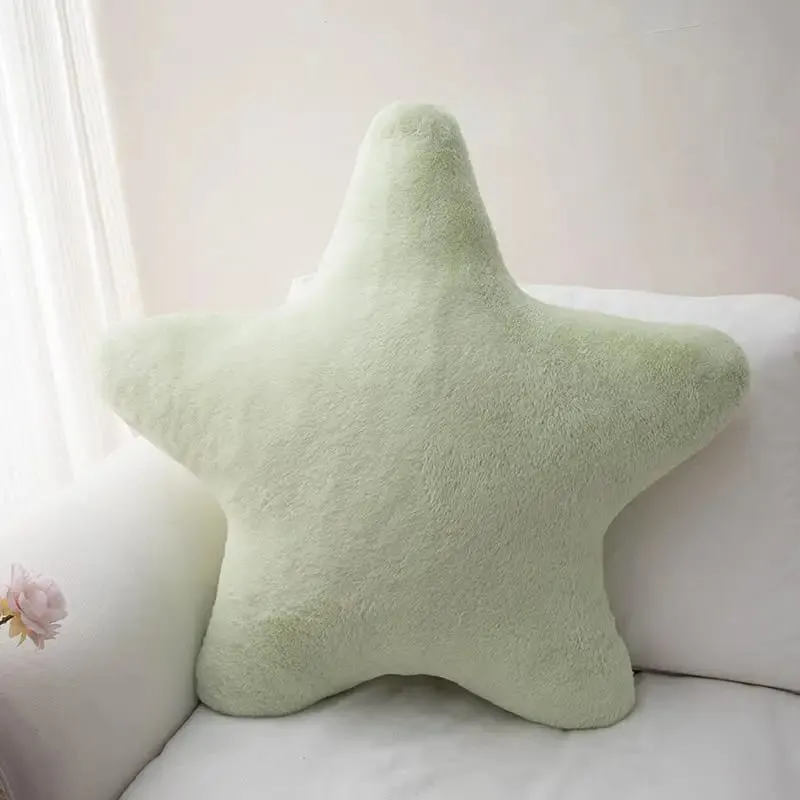 Cuscino a forma di stella Cuscino decorativo a stella per letto Morbido cuscino in peluche Cuscino carino in peluche per soggiorno camera da letto per bambini — image 10